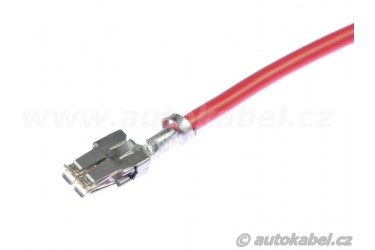 Opravárenský kabel s kontaktem SPT 4.8, rudý