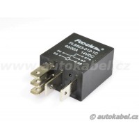 Relé mini přepínací 12V DC 40/30A 5pin, FOOCLE.